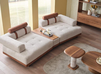 Modern Beige Sofa 3 Seat Luxury Living room Furniture Design Three Seater Style Big xxl
